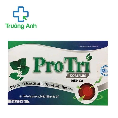Protri Koreplus Santex - Hỗ trợ giảm triệu chứng bệnh trĩ hiệu quả
