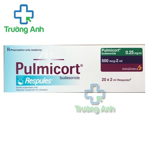 Pulmicort Respules 0,5mg/ml AstraZeneca - Thuốc trị hen phế quản