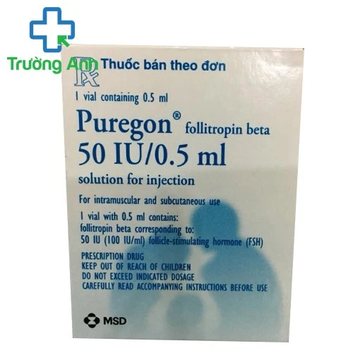 Puregon 50IU/0.5ml MSD - Thuốc điều trị vô sinh ở phụ nữ hiệu quả