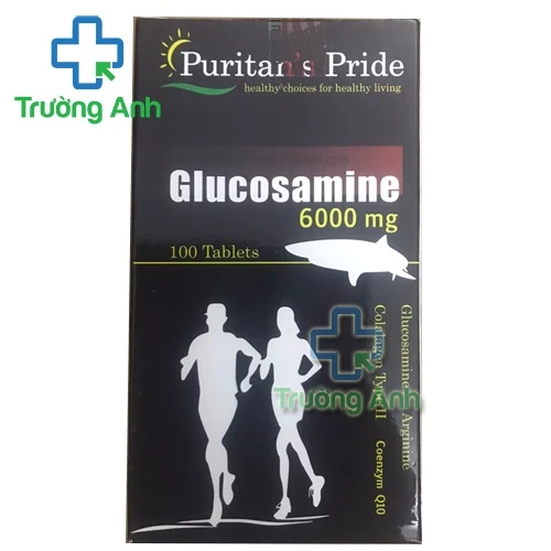 Puritan's Pride Glucosamine 6000mg - Giúp điều trị các bệnh xương khớp hiệu quả