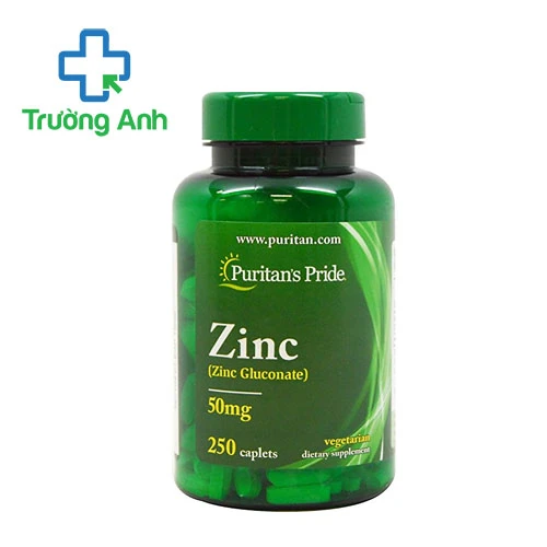 Puritan's Pride ZinC 50mg - Hỗ trợ bổ sung kẽm cho cơ thể