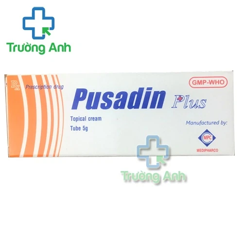 Pusadin plus - Thuốc điều trị nhiễm trùng da hiệu quả của Medipharco