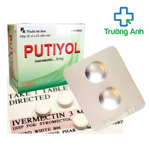 Putiyol - Thuốc điều trị bệnh giun chỉ Onchocerca của MEDISUN