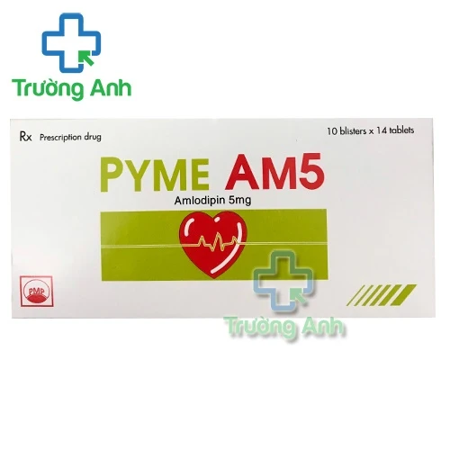 Pyme AM5 (viên nén) - Thuốc điều trị tăng huyết áp vô căn của Pymepharco
