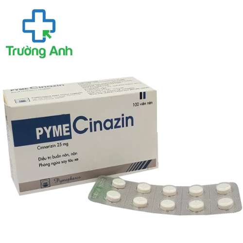 PYMECINAZIN - Thuốc điều trị rối loạn tiền đình của Pymepharco