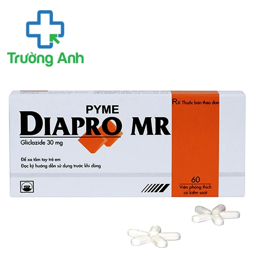 PymeDIAPRO MR 30mg - Thuốc điều trị đái tháo đường của Pymepharco