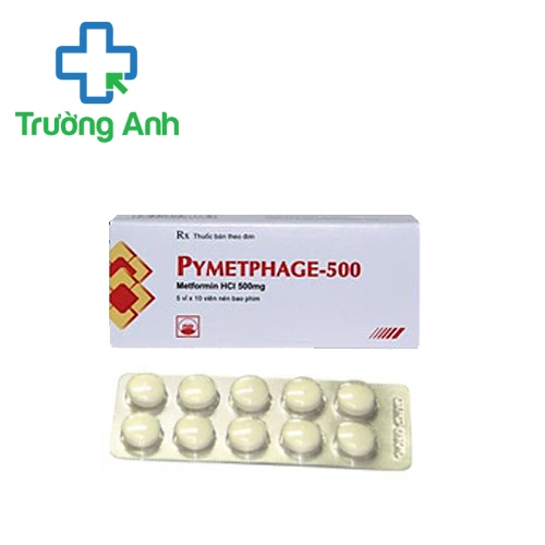 PYMETPHAGE-500mg - Thuốc điều trị tiểu đường type 2 của Pymepharco