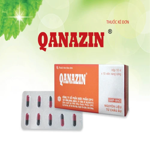 Qanazin - thuốc điều trị rối loạn tiền đình, đau nửa đầu
