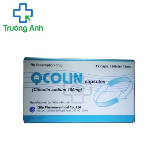 Qcolin 100mg - Thuốc điều trị các tổn thương não hiệu quả
