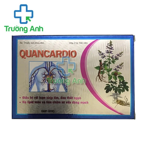 Quancardio - Giúp cải thiện sức khỏe tim mạch của Quapharco