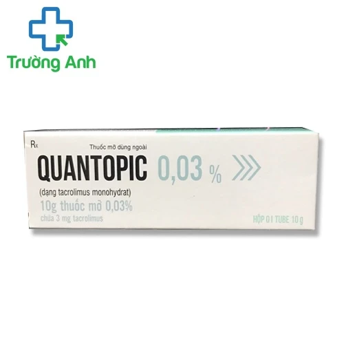 Quantopic 0.03% - Thuốc điều trị chàm thể tạng hiệu quả