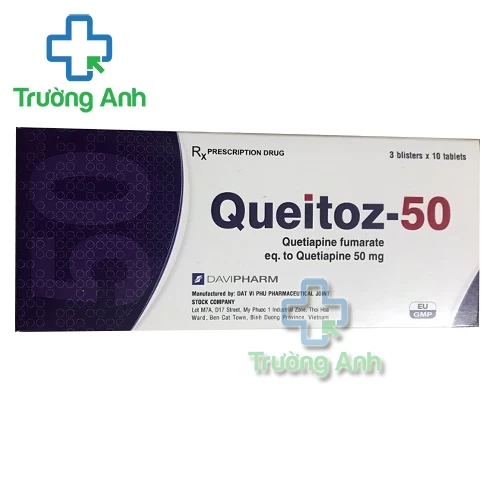 Queitoz 50mg - Thuốc điều trị thần kinh hiệu quả của Đạt Vi Phú