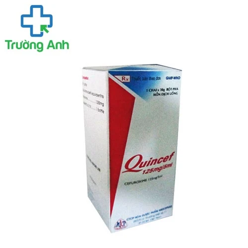 Quincef 125mg (bột) - Thuốc điều trị nhiễm khuẩn đường tiết niệu hiệu quả