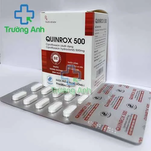 Quinrox 500 Pharbaco - Thuốc điều trị nhiễm khuẩn hiệu quả
