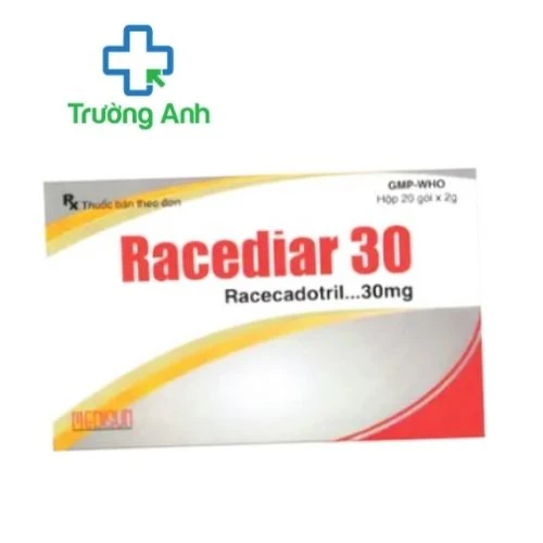 Racediar 30 - Thuốc điều trị tiêu chảy cấp ở trẻ em của MEDISUN