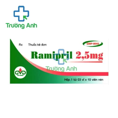 Ramipril 2,5mg MD Pharco - Điều trị tăng huyết áp, suy tim hiệu quả