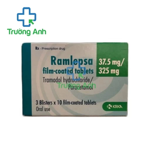 Ramlepsa 37.5mg/325mg Krka - Thuốc giảm đau hiệu quả