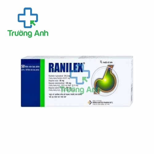 Ranilex KUPI JSC - Thuốc điều trị loét dạ dày tá tràng