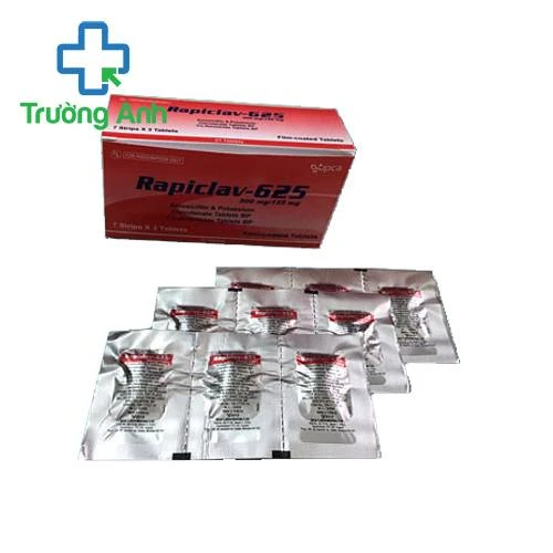 Rapiclav-625 - Thuốc điều trị nhiễm khuẩn hiệu quả của Ấn Độ