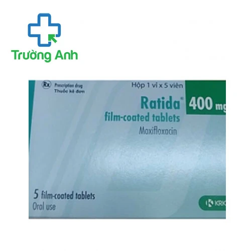 Ratida 400mg film-coated tablets Krka - Thuốc điều trị nhiễm khuẩn hiệu quả