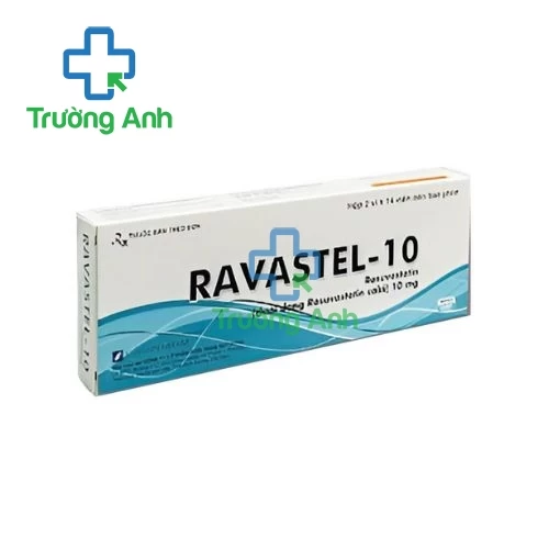 Ravastel-10 - Thuốc điều trị tăng cholesterol huyết và ngăn ngừa tim mạch