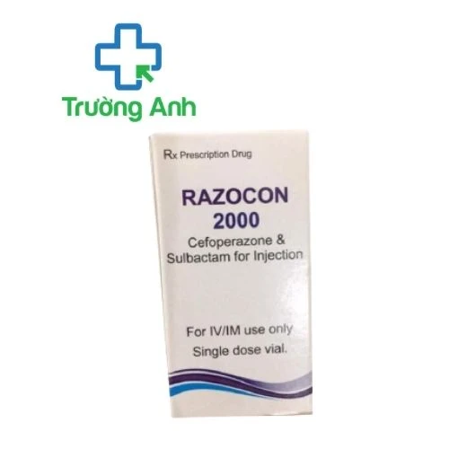 Razocon 2000 1g+1g - Thuốc điều trị nhiễm khuẩn của Ấn Độ