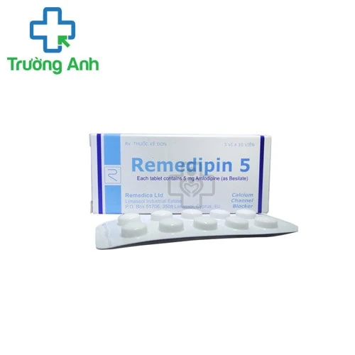Remedipin 5mg - Thuốc điều trị tăng huyết áp hiệu quả của Công Hòa Síp
