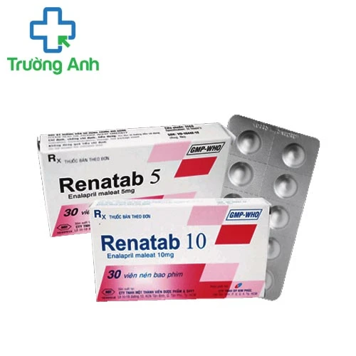 Renatab 5mg - Thuốc điều trị huyết áp cao hiệu quả của Mebiphar