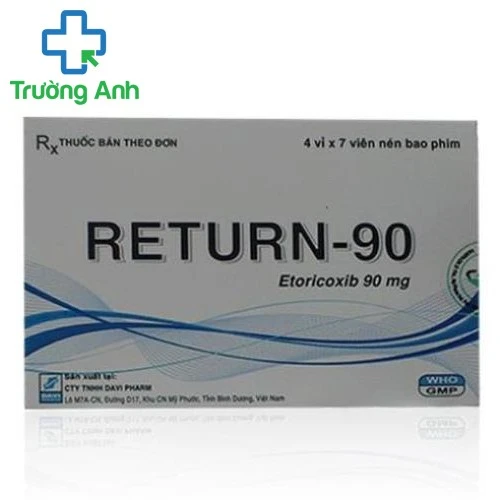 Return 90mg - Điều trị viêm xương khớp và mạn tính hiệu quả