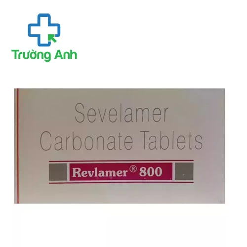 Revlamer 800 Sun Pharma - Thuốc kiểm soát phospho máu hiệu quả