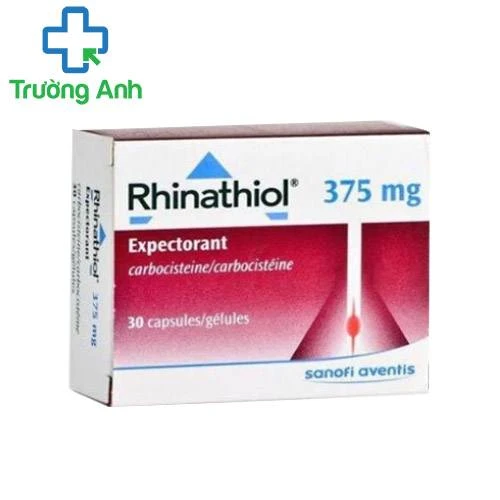 Rhinathiol Cap.375 - Thuốc điều trị các bệnh đường hô hấp hiệu quả