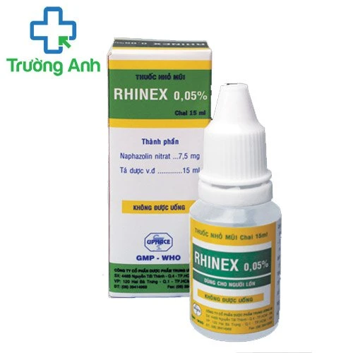 Rhinex 0,05% Uphace - Giúp điều trị viêm mũi dị ứng hiệu quả