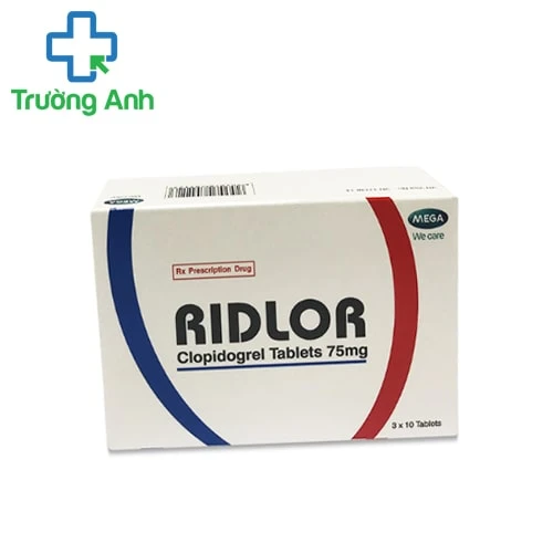 Ridlor 75mg - Thuốc phòng ngừa các biến cố huyết khối hiệu quả của Hy Lạp