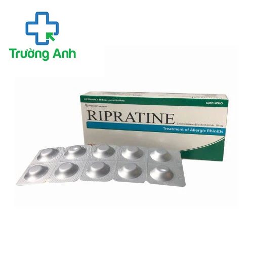Ripratine 10mg - Thuốc điều trị viêm mũi dị ứng của Medisun