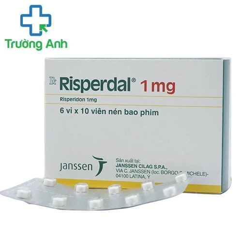 Risperdal 1mg - Thuốc điều trị tâm thần phân củ liệt  của Thái Lan hiệu quả