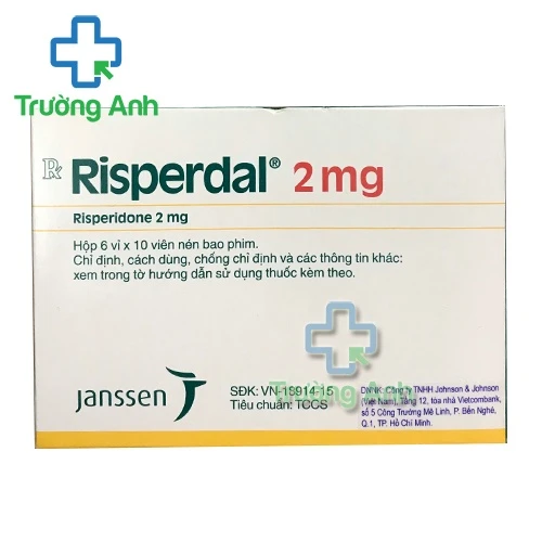 Risperdal 2mg - Thuốc điều trị tâm thần phân liệt của Thái Lan hiệu quả