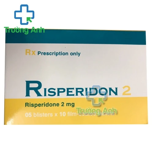 Risperidon 2mg Hasan - Thuốc điều trị tâm thân cấp và mãn tính hiệu quả