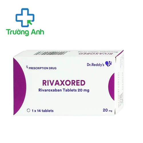 Rivaxored 20mg Dr. Reddy - Thuốc phòng ngừa đột quỵ hiệu quả