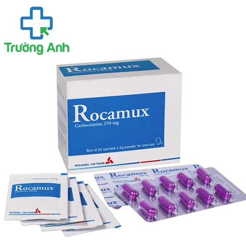 Rocamux (viên nang) - Thuốc điều trị viêm nhiễm đường hô hấp hiệu quả
