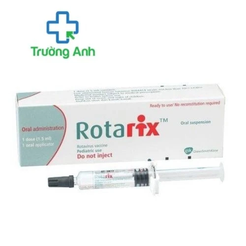Vắc xin Rotarix 1,5ml - Vắc xin phòng tiêu chảy cấp do Rotavirus của Belgium