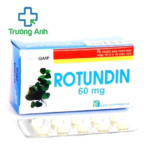 Rotundin 60mg Centerpharco - Thuốc điều trị mất ngủ hiệu quả