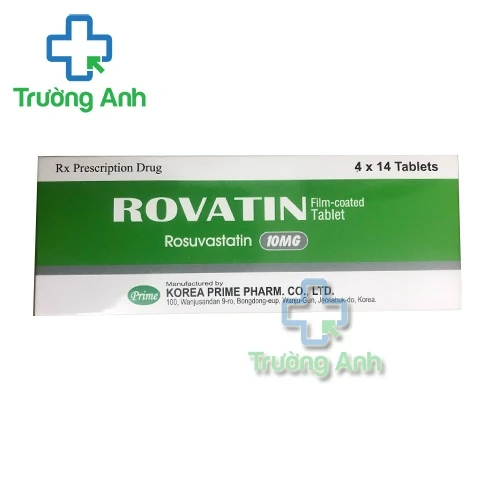 Rovatin Film-coated tablet - Thuốc điều trị tăng cholesterol hiệu quả của Prime