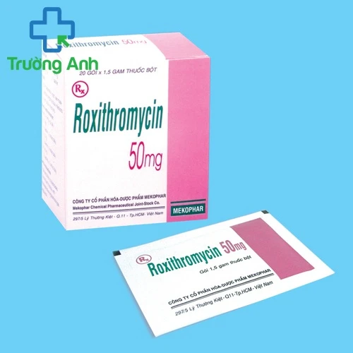 Roxithromycin-50mg - Thuốc điều trị nhiễm trùng hiệu quả