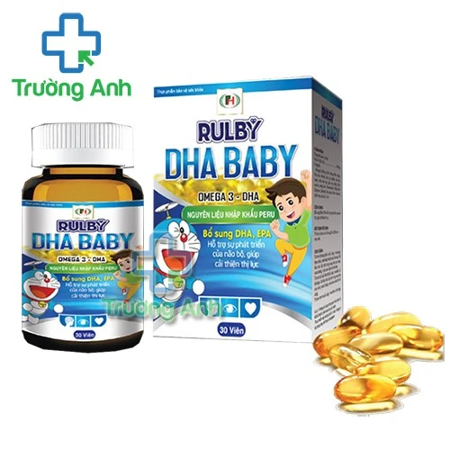 Rulby DHA Baby - Hỗ trợ phát triển não bộ và cải thiện thị lực hiệu quả