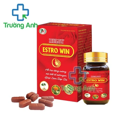 Rulby Estro Win - Hỗ trợ tăng cường nội tiết tố estrogen