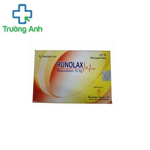 Runolax 10mg - Thuốc điềut rị các bệnh tim mạch hiệu quả