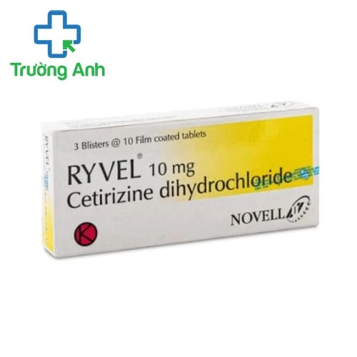 Ryvel 10mg PT. Novell - Thuốc điều trị viêm mũi dị ứng, mày đay