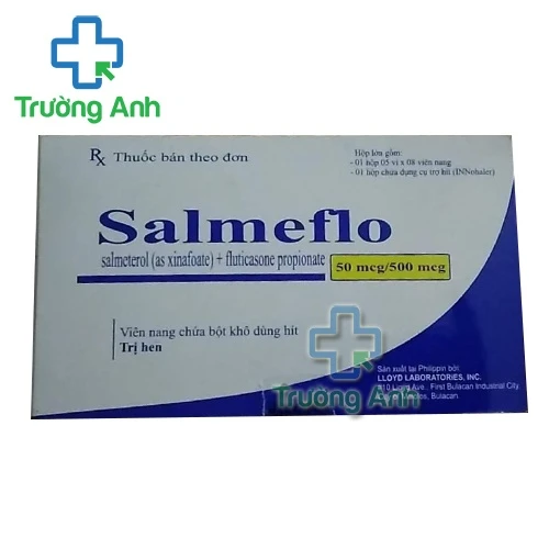 Salmeflo 50mcg/250mcg Lloyd Lab - Thuốc điều trị hen suyễn hiệu quả của Philippines