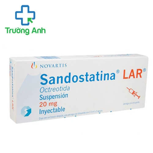 Sandostatin Lar 20 mg - Thuốc điều trị rối loạn chuyển hóa của Thụy Sỹ