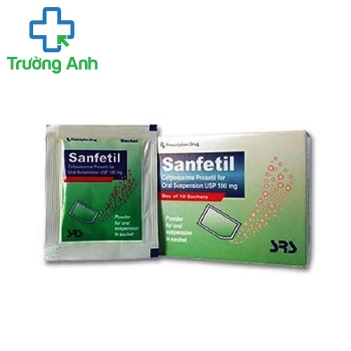 Sanfetil 100mg - Thuốc kháng sinh trị bệnh hiệu quả của Ấn Độ
